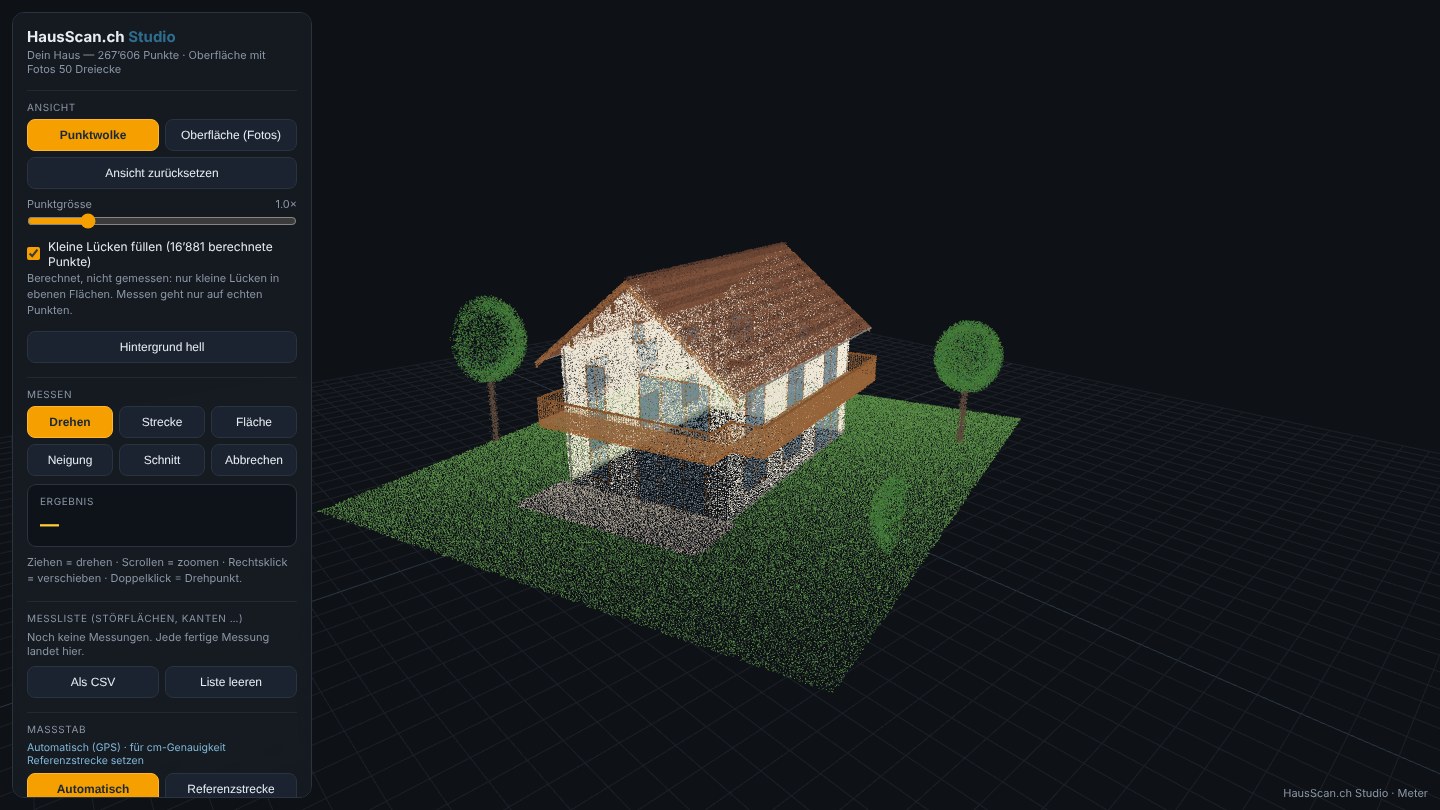 3D-Viewer mit Musterhaus